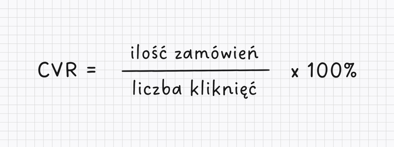 wzór obliczenia CVR